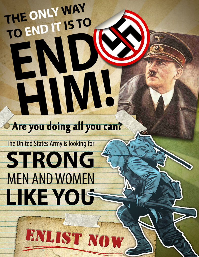End Him WW2 Poster