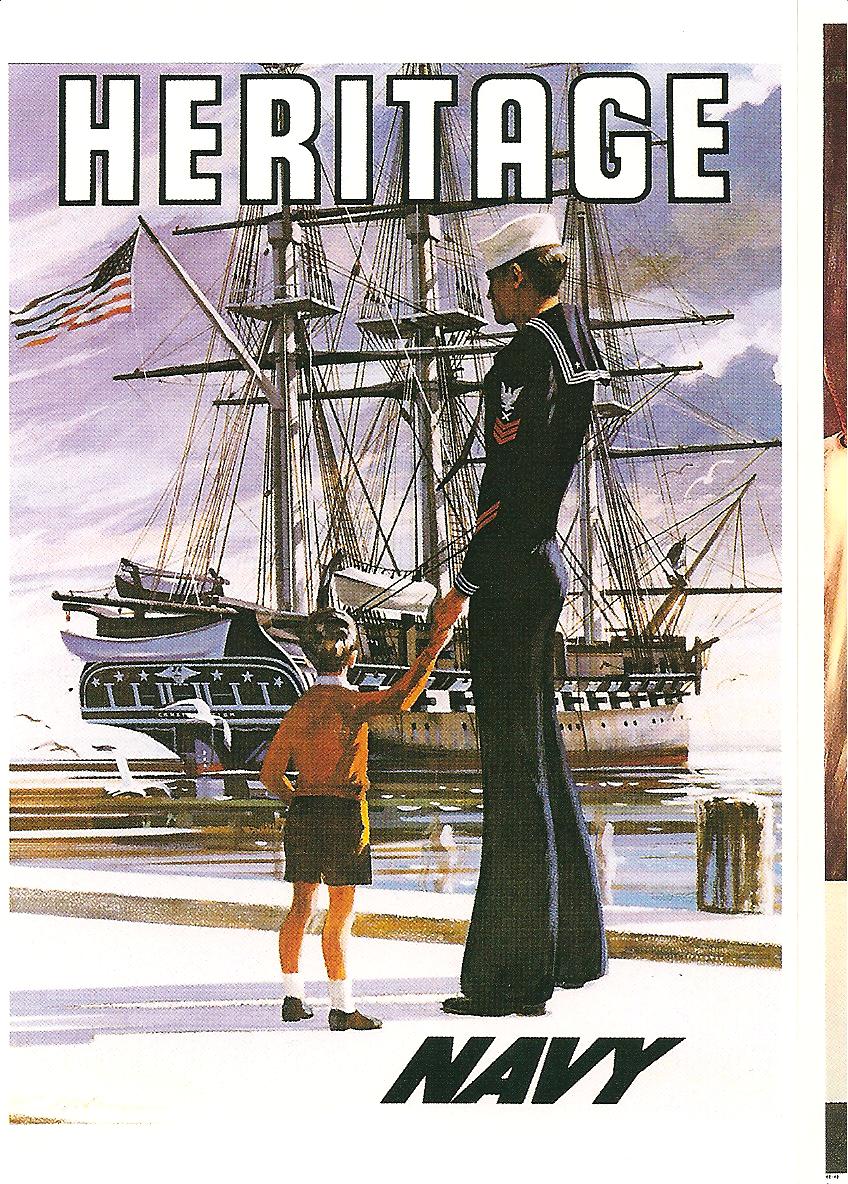 Navy Heritage WW2 Poster