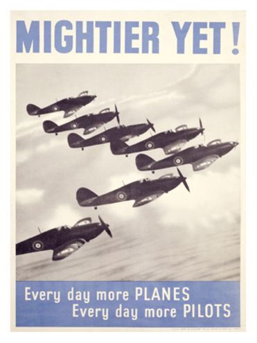 Mighter yet WW2 Poster