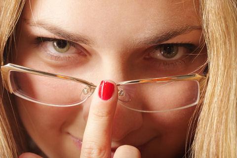 girl in VSP vision care eyeglasses