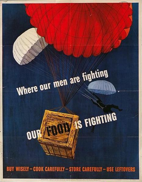 Where our men are fighting, out men are fighting WW2 Poster