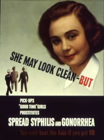She may look clean BUT WW2 Poster