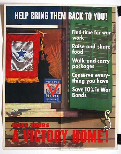 Help bring them back to you WW2 Poster