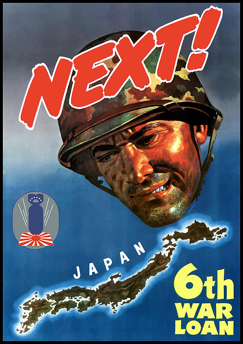 NEXT 6th war loan WW2 Poster