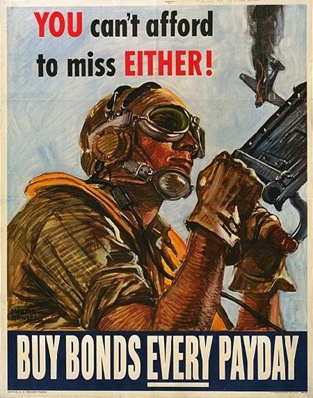 You can't afford to miss either WW2 Poster