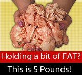 5 lbs of fat