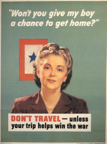 Won't you give my boy a chance to get home WW2 Poster