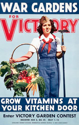 Grow vitamins WW2 Poster