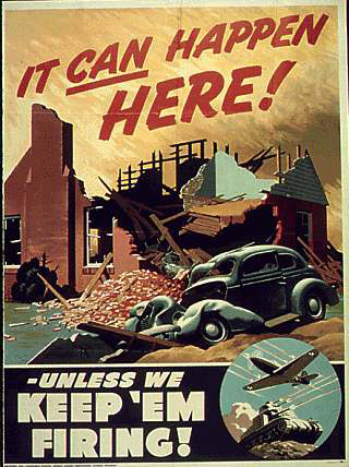 It could happen here WW2 Poster