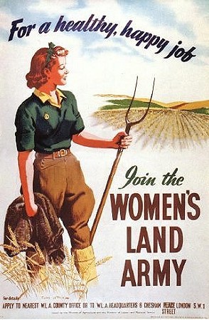Womans land army WW2 Poster