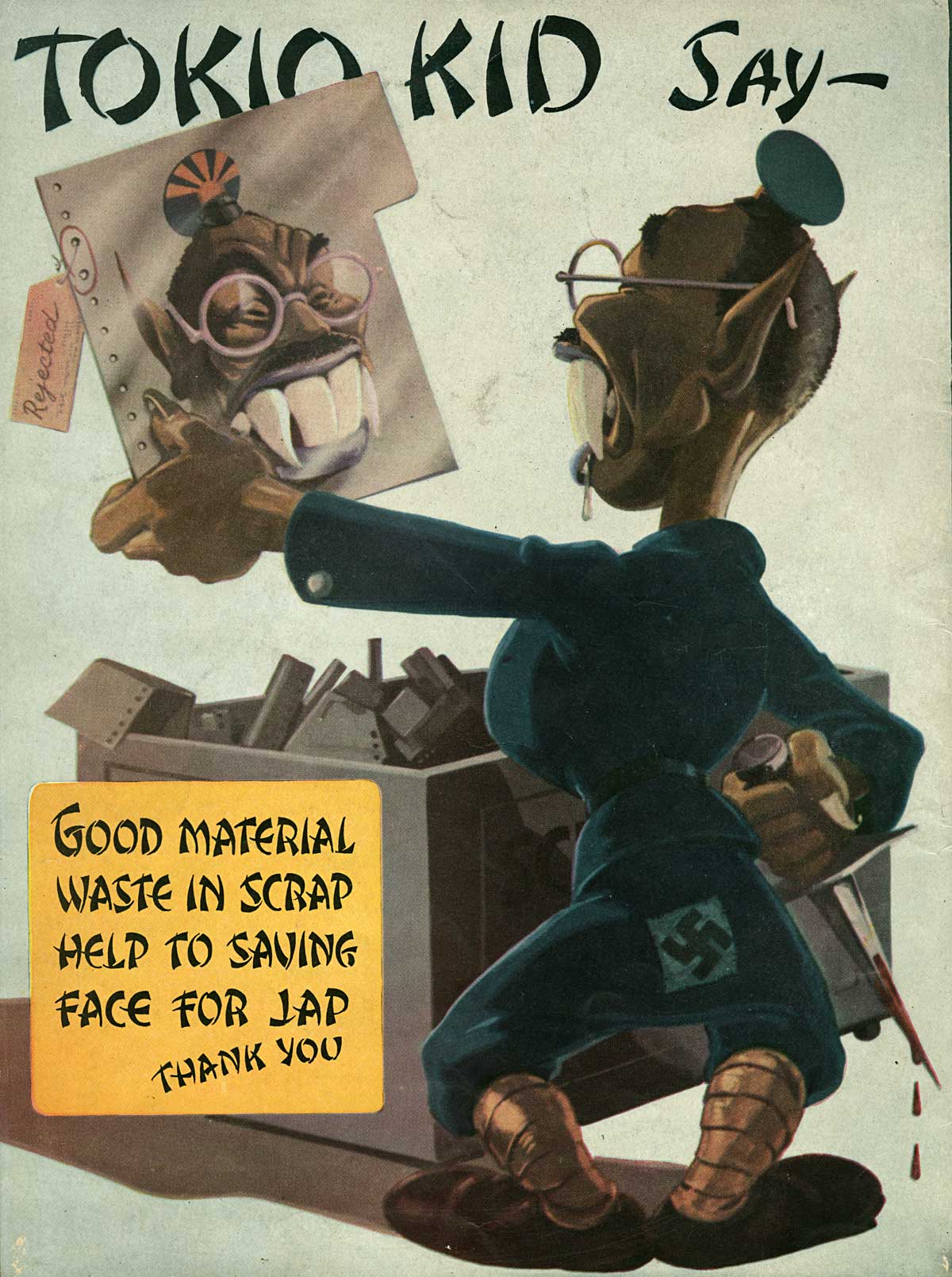 Tokyo Kid WW2 Poster