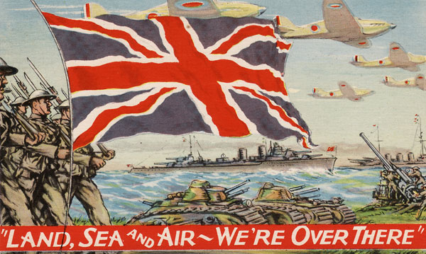 We're over there WW2 Poster